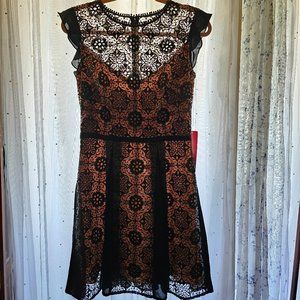 NWT Monique Lhuillier cocktail dress sz 8